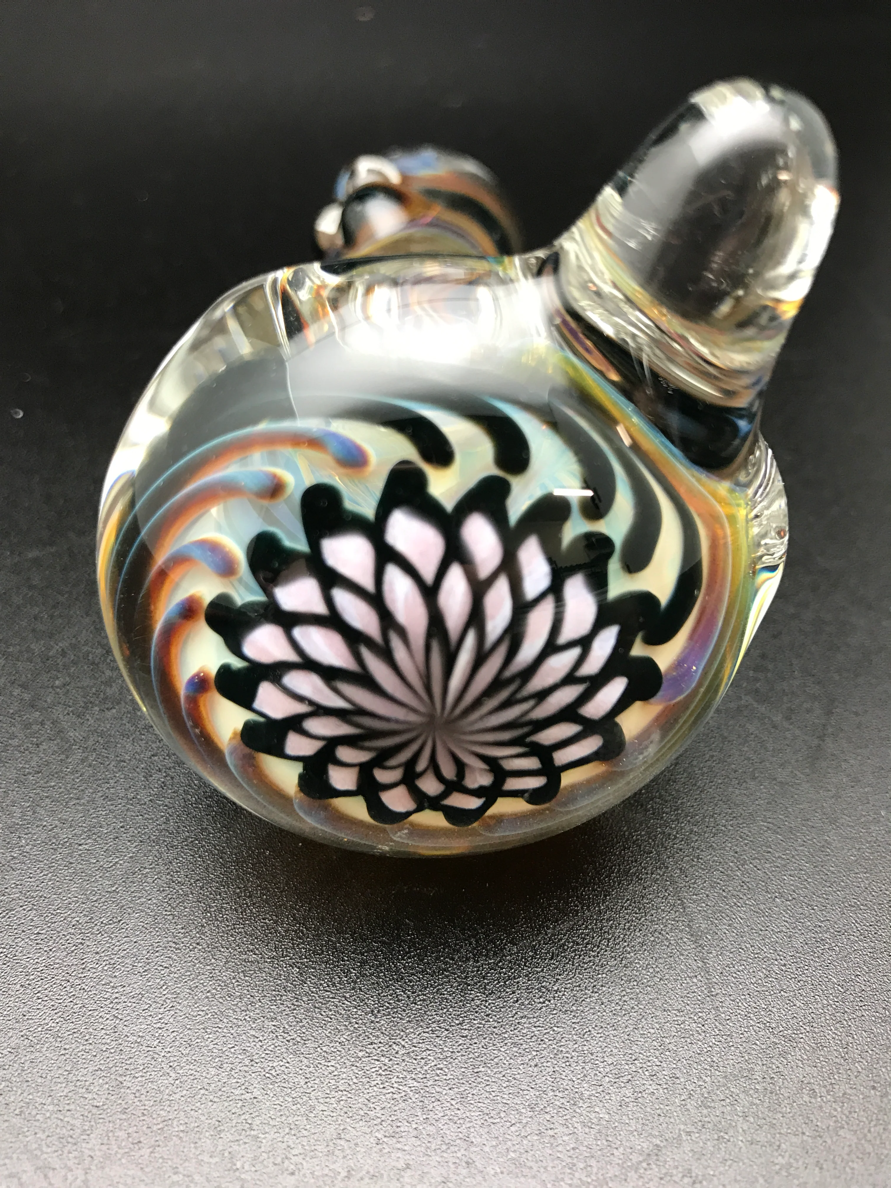 Rotational Science Glass Twist Fillacello Mixed Color Spoon - Large - Image 6