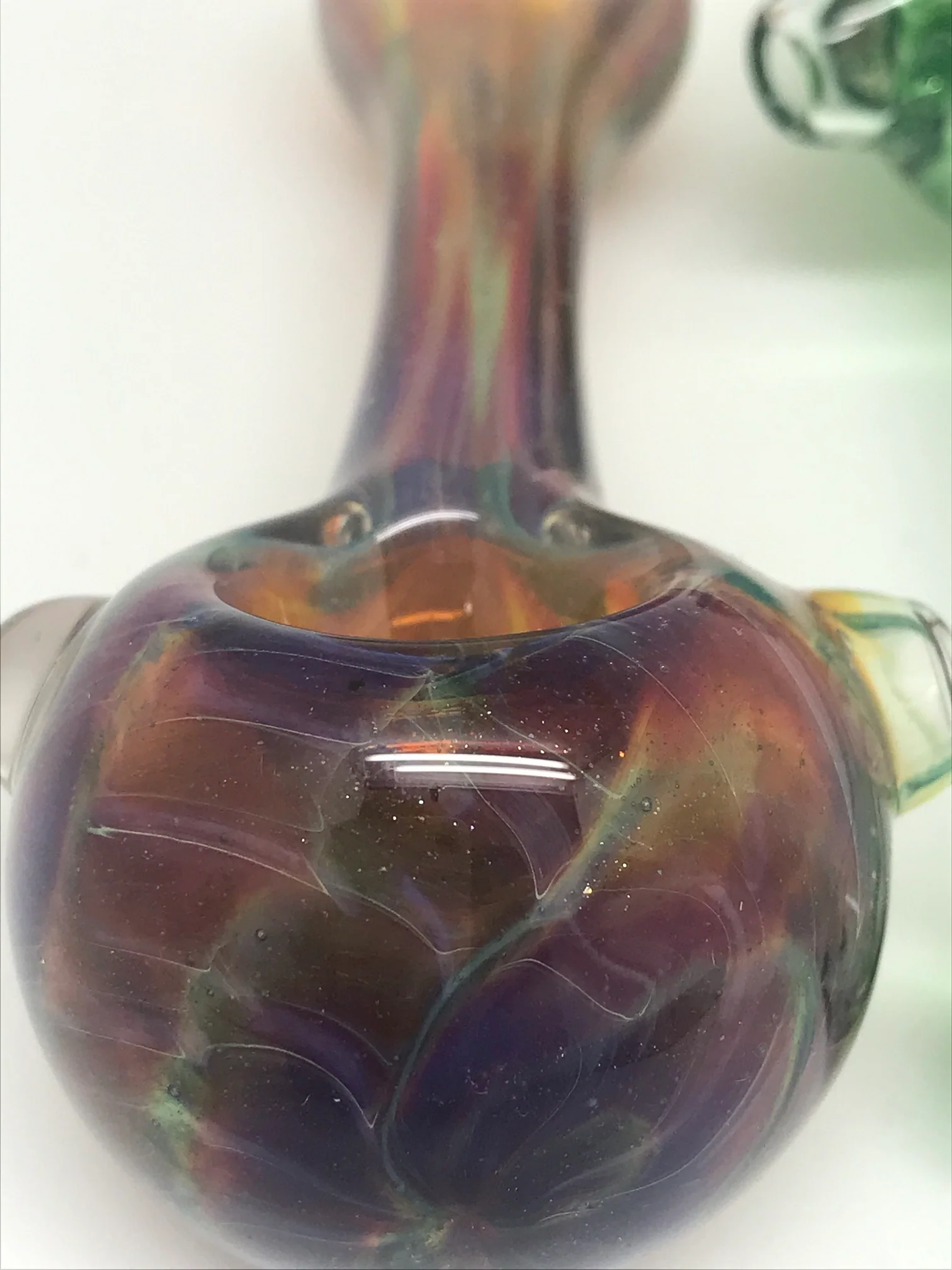 Crossroads Glass Fumed Lines Blown In Pipe - Image 3