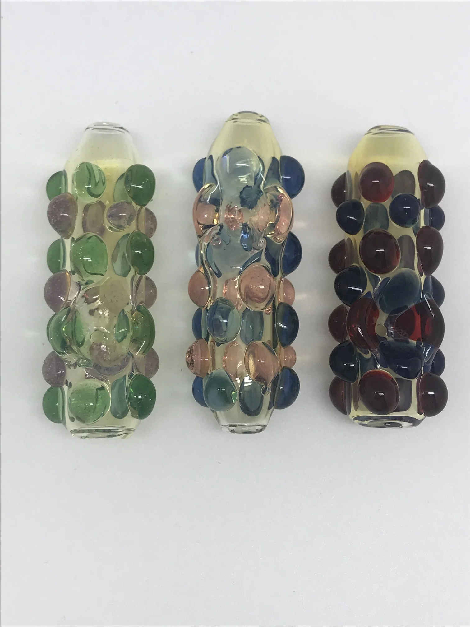 Black Dog Glass Color UV Dot Fumed Steam Roller SALE