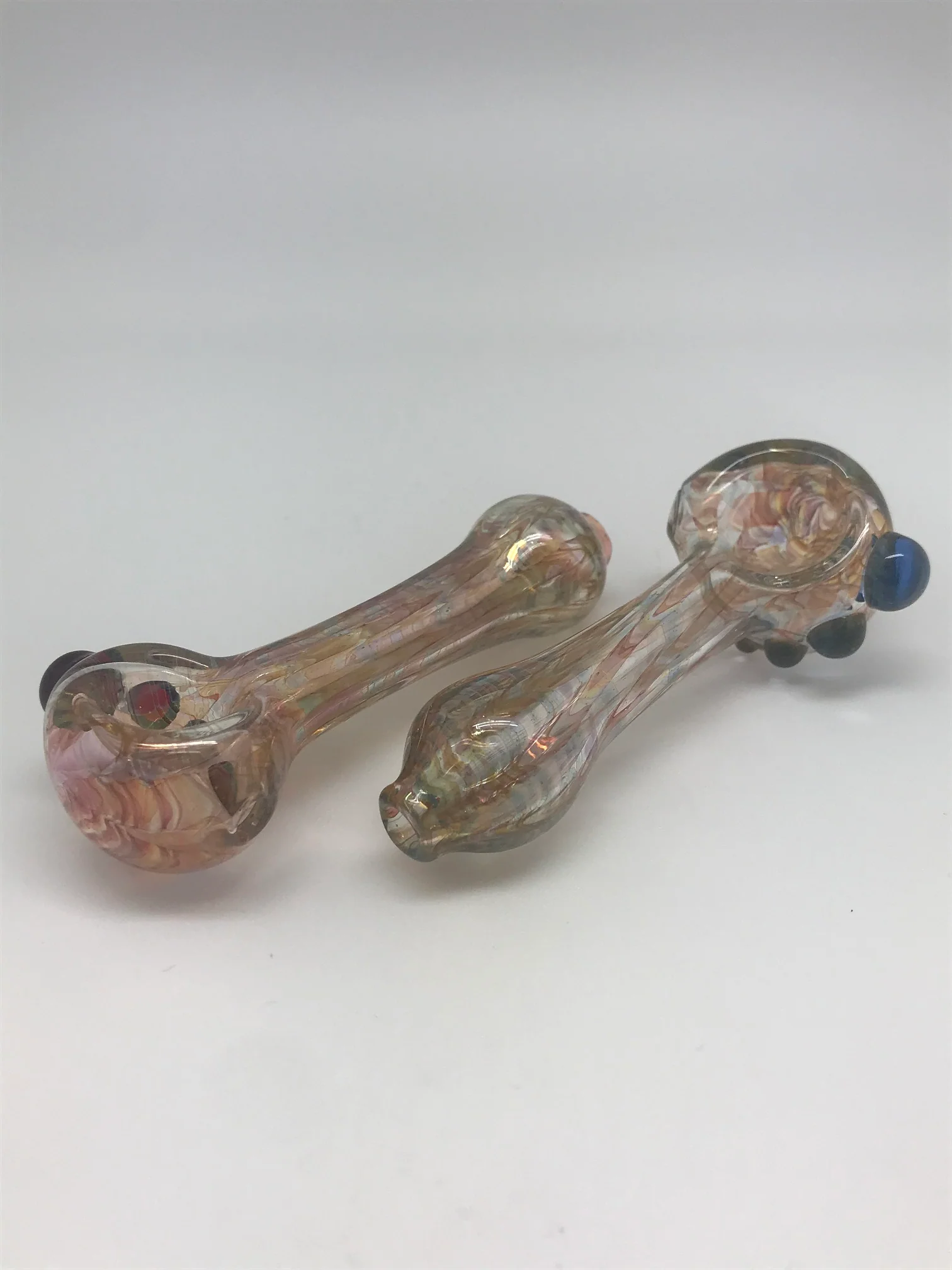 Black Dog Glass Wrap Rake Layered Pipe - Image 2