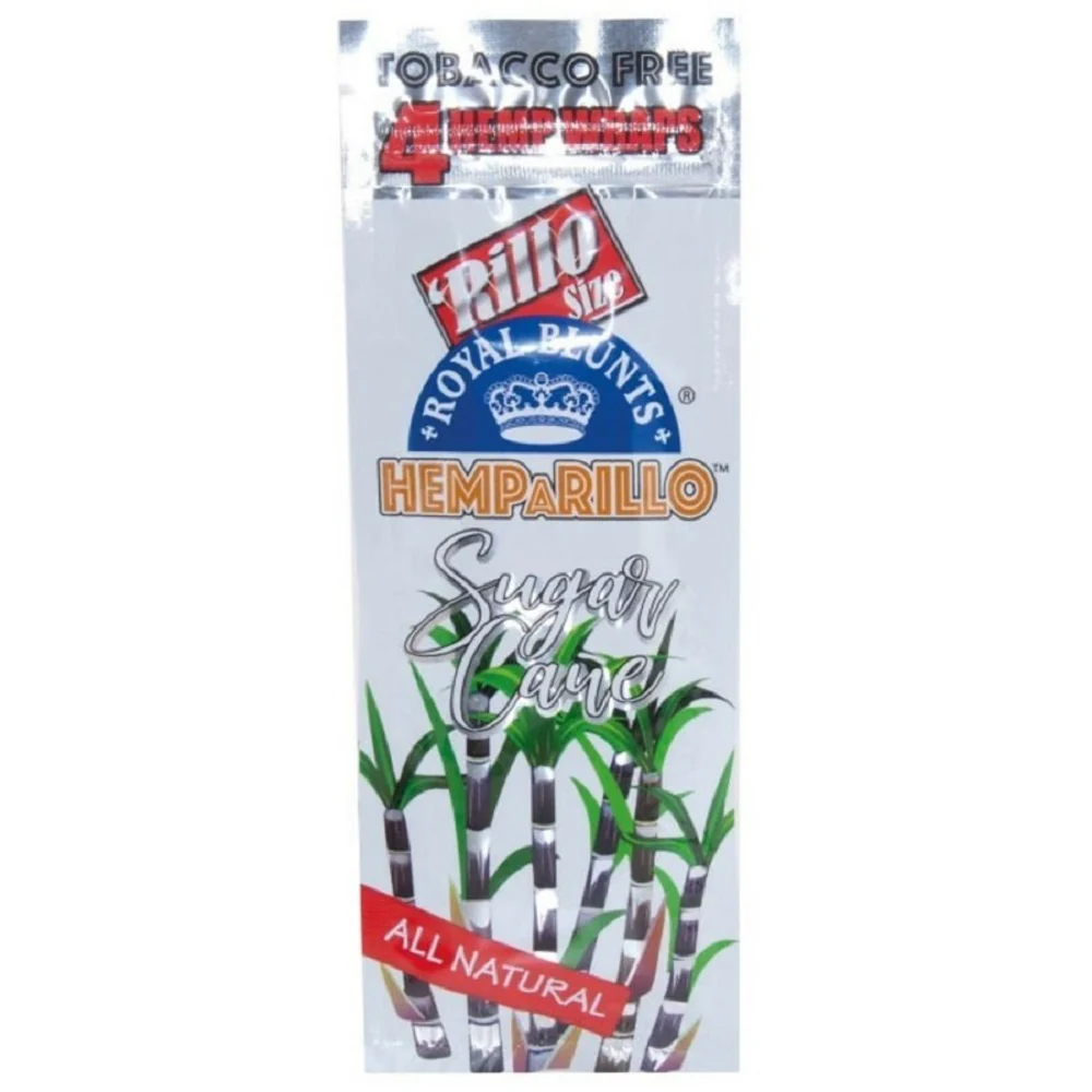 Hemparillo Wraps 4 Pack - Sugar Cane