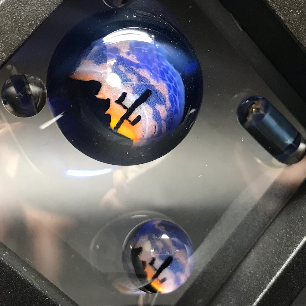 Hendy Glass Skull Slurper Combo Set - Blue Desert - Image 2