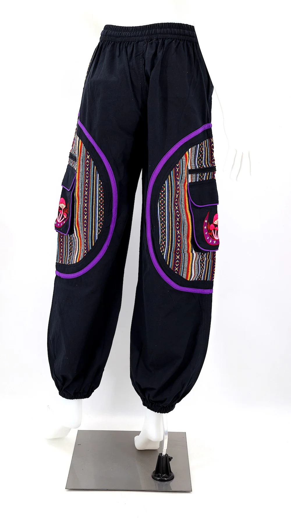 Hippie Moon Embroidered Mushroom Gheri Pants - Image 4