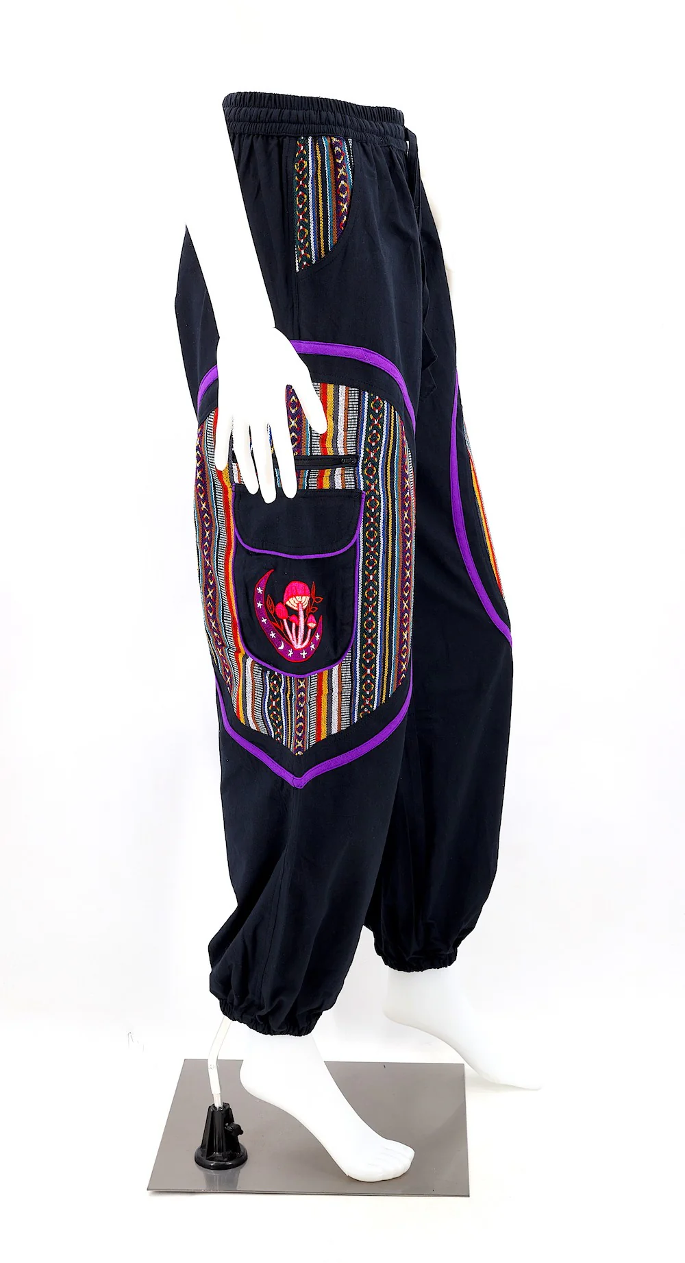 Hippie Moon Embroidered Mushroom Gheri Pants - Image 6
