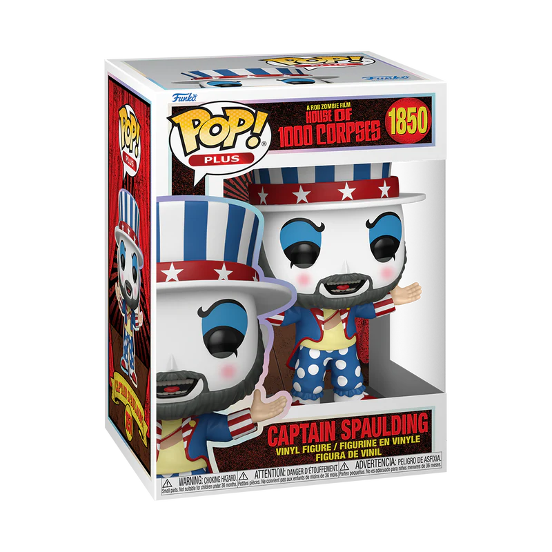 House of 1000 Corpses Captain Spaulding Funko Pop! Plus Vinyl Figure #1852 - Image 2