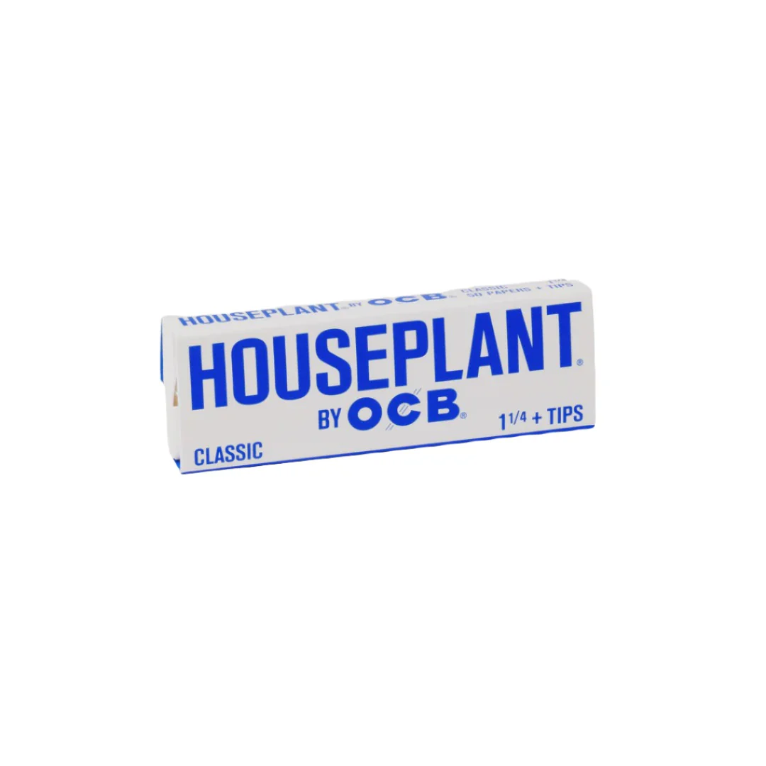 Houseplant by OCB Classic 1.25 + Tips Rolling Papers SALE