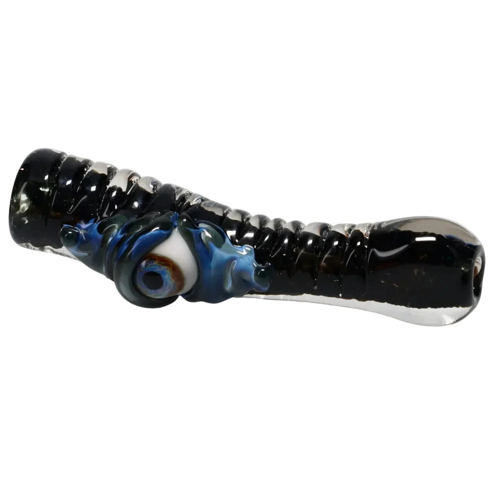 I Love Frank Glass Frit Eye Chillum - Image 2