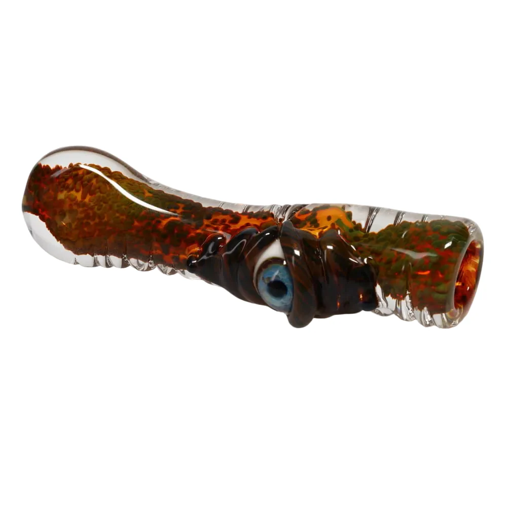 I Love Frank Glass Frit Eye Chillum - Image 5