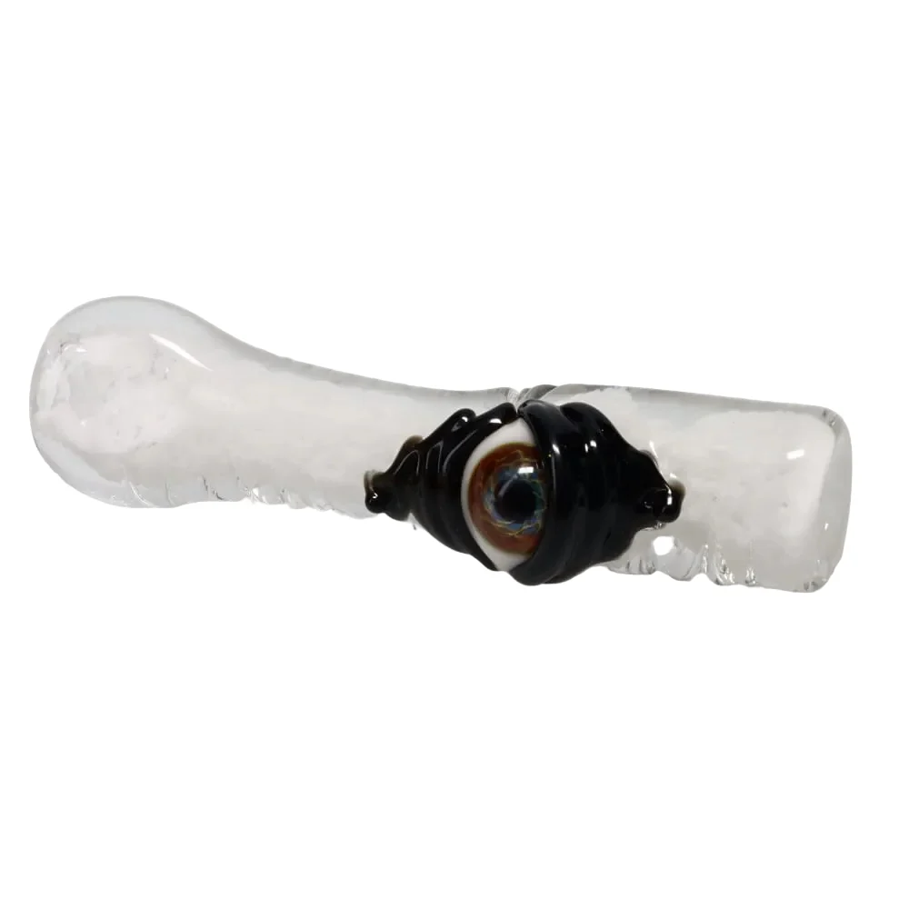 I Love Frank Glass Frit Eye Chillum - Image 6