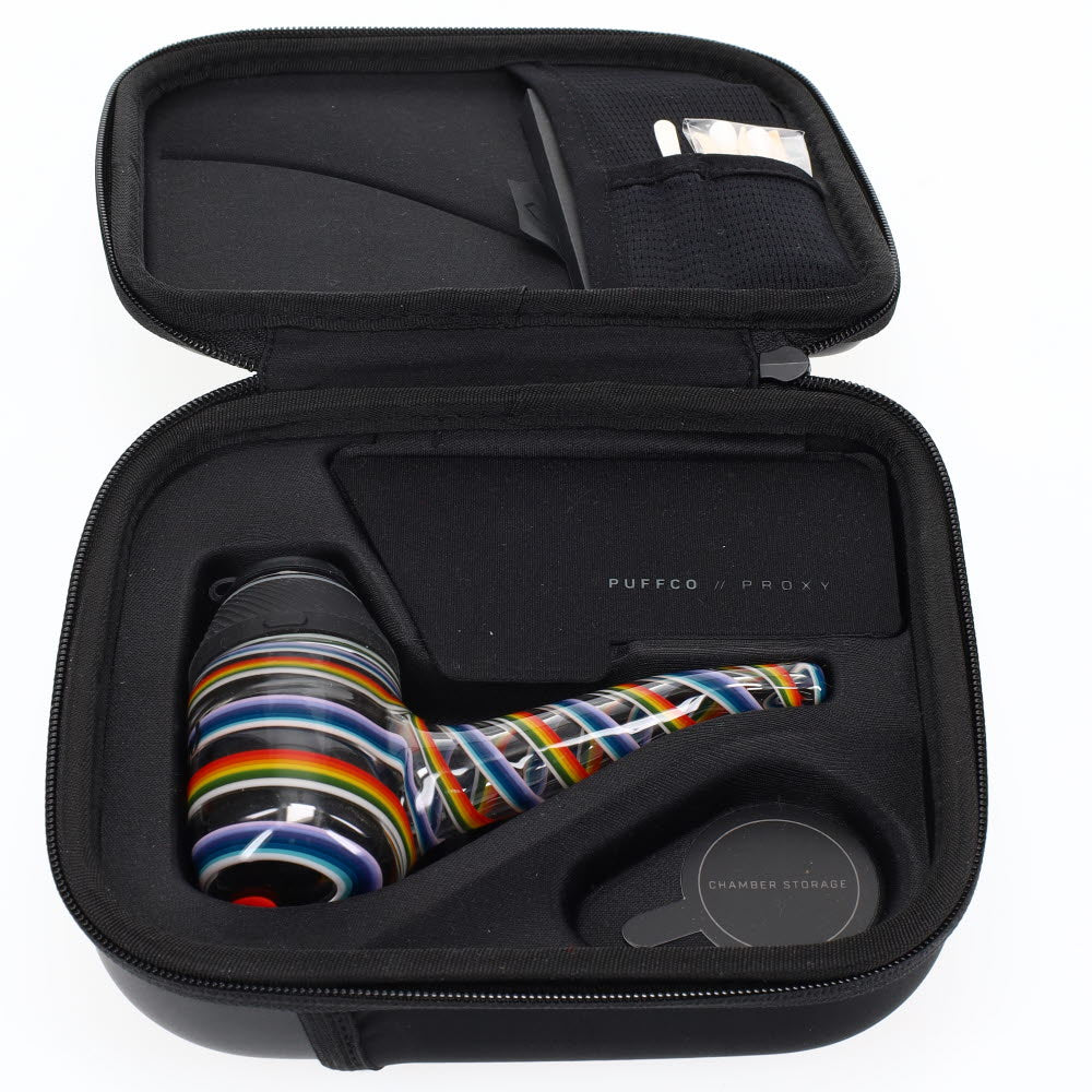 Idab Glass Blue Rainbow Proxy Travel Lock SALE - Image 2