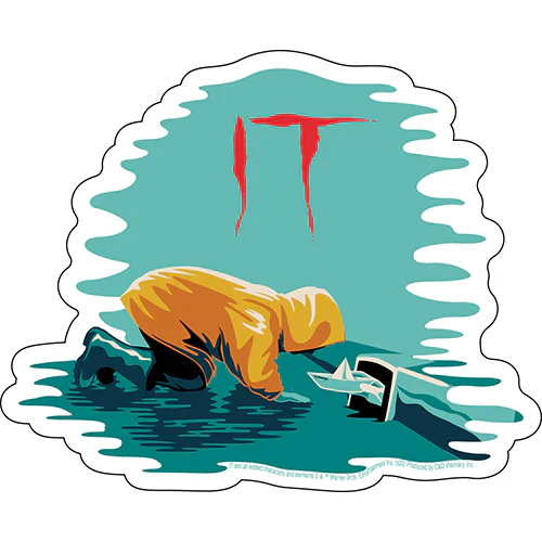 IT Movie Sticker – Georgie & The Paper Boat