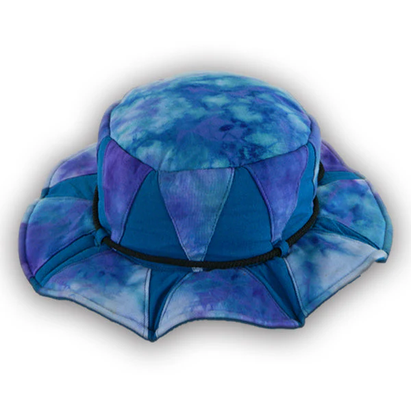 Ixchel Floppy Tie Dyed Hat with Concealed Pocket - Image 3