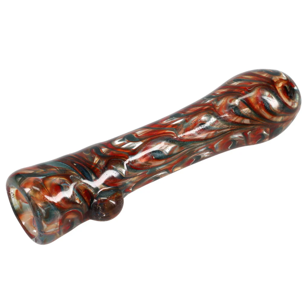 Izlow Glass Peacock Chillum - Image 4