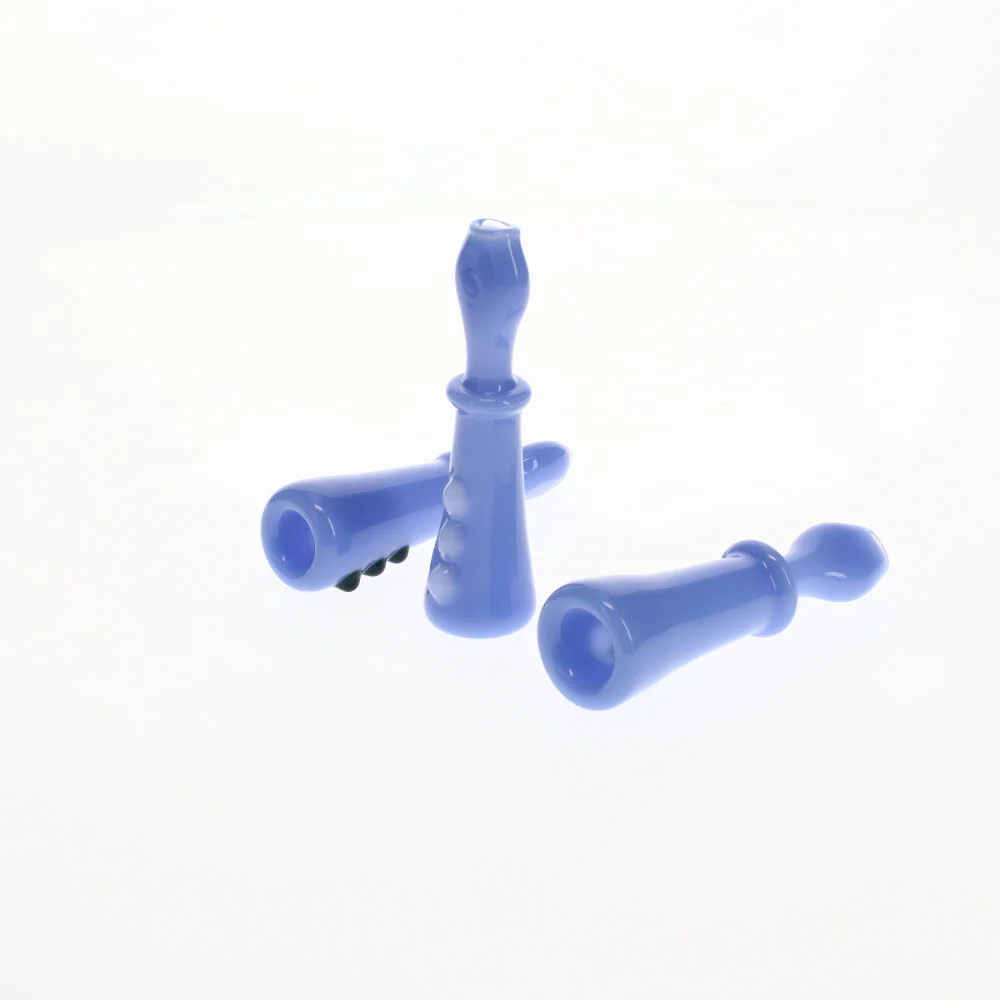 Jed Jones Milky Blue Push Chillum SALE - Image 2
