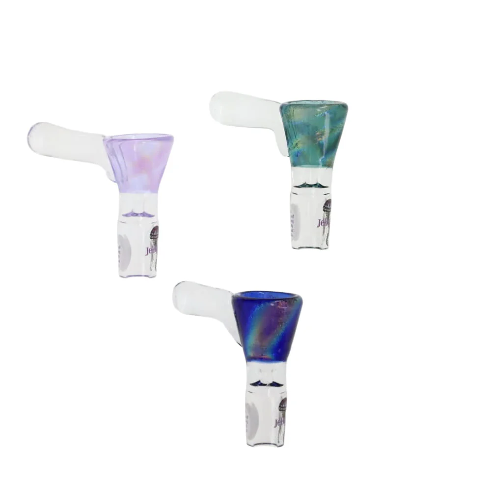 Jellyfish Glass 14mm Dichro Funnel Snapper Slide