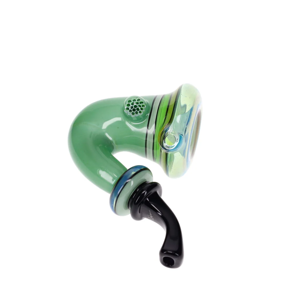 JMass Glass Light Green Black Mouth Sherlock - Image 4