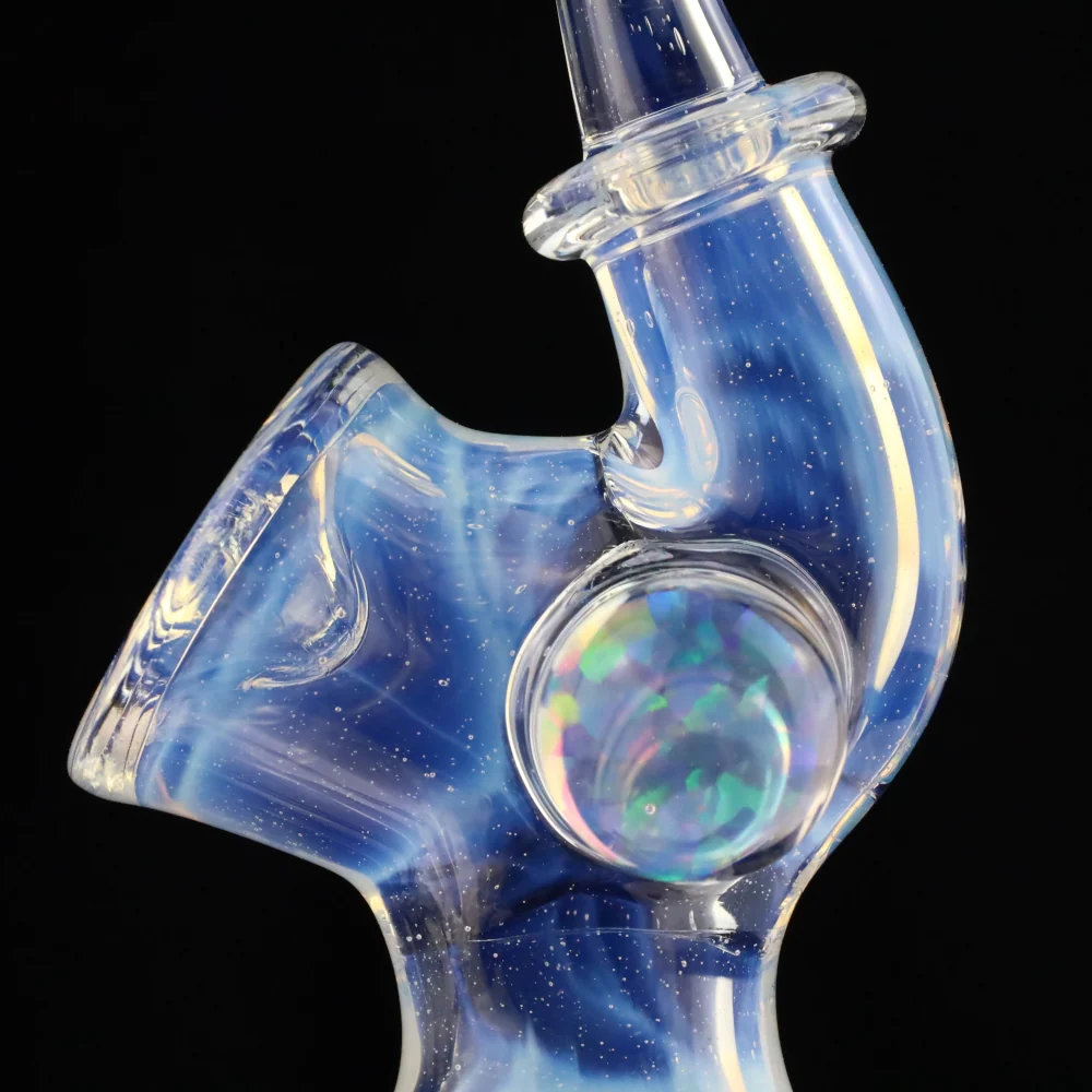 JMass Glass Opaline Sherlock Bottle - Image 2