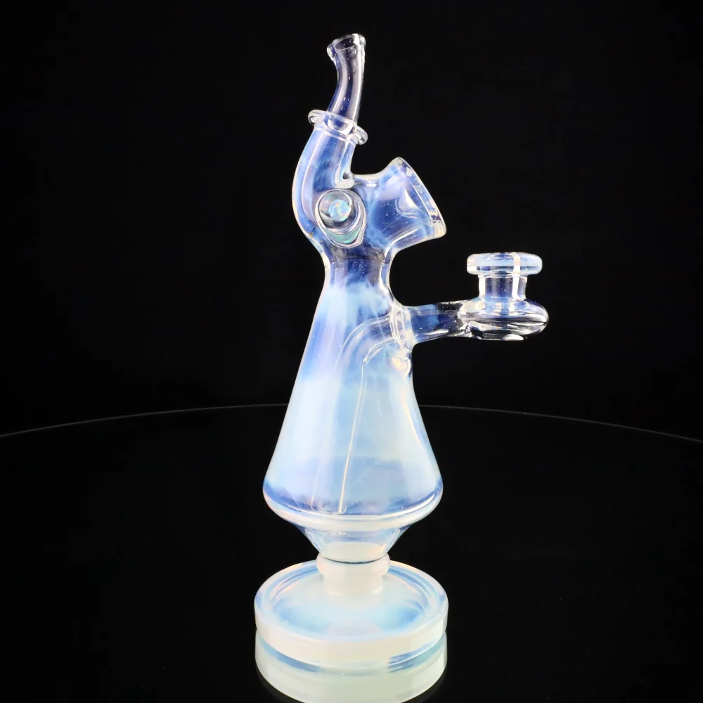 JMass Glass Opaline Sherlock Bottle - Image 4