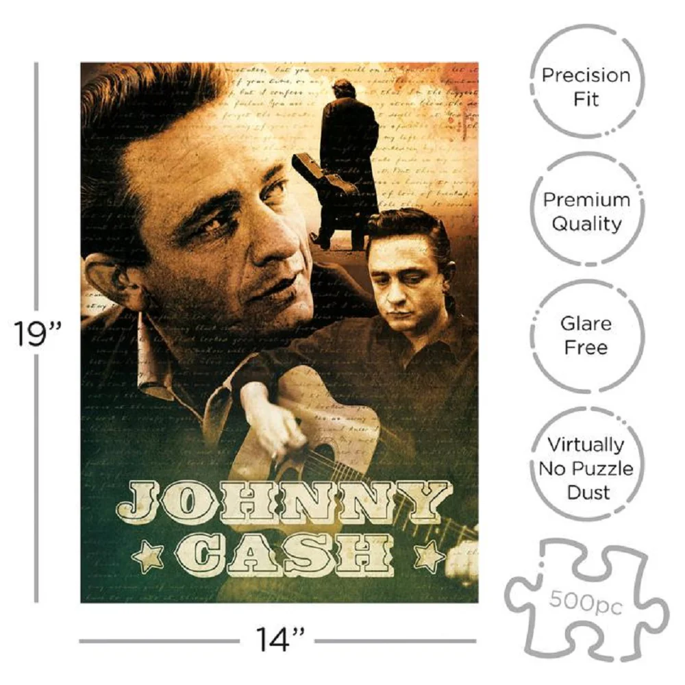 Johnny Cash Jigsaw Puzzle - 500 Piece SALE - Image 2