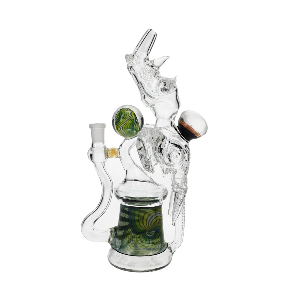 Jahnny Rise Glass X Pyro Glass Elephant & Rhino Collab - Image 2