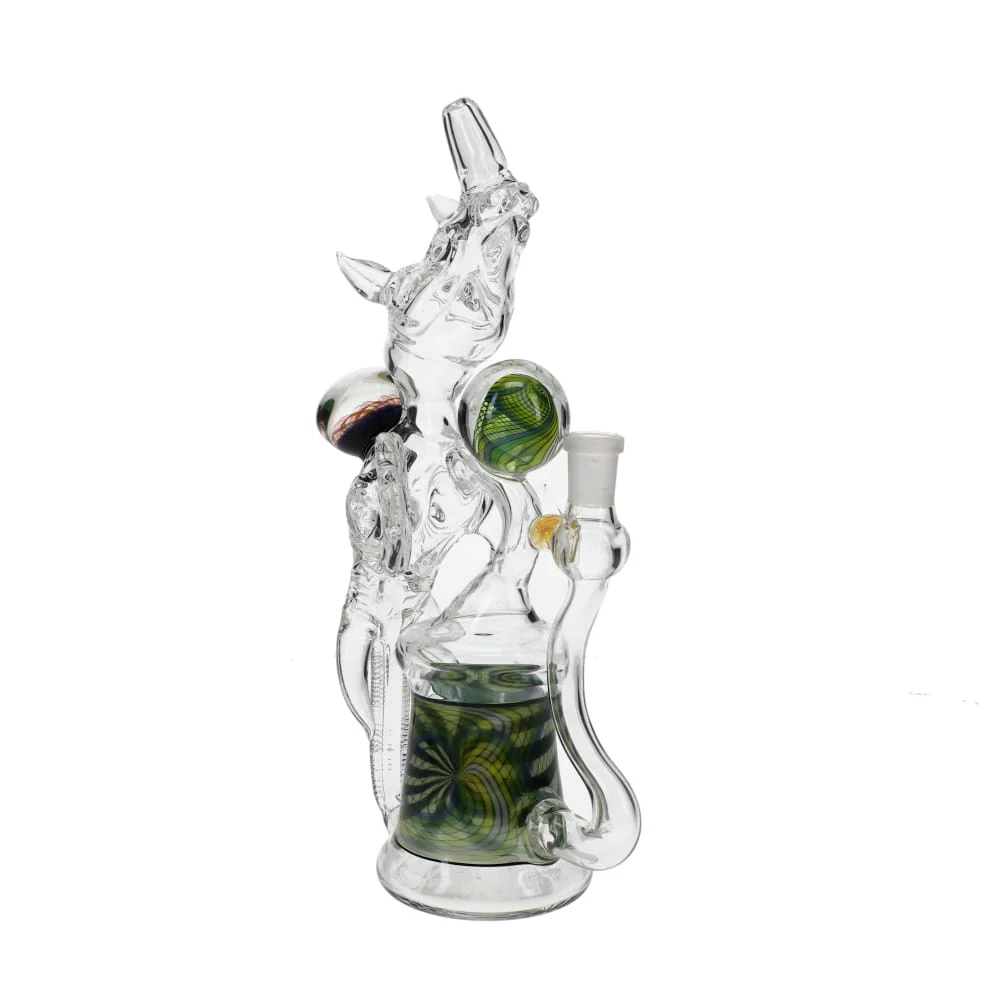 Jahnny Rise Glass X Pyro Glass Elephant & Rhino Collab - Image 3