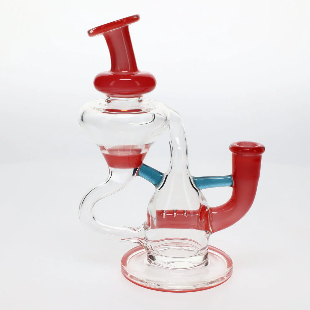 Julian J Glass Red Tube Recycler SALE