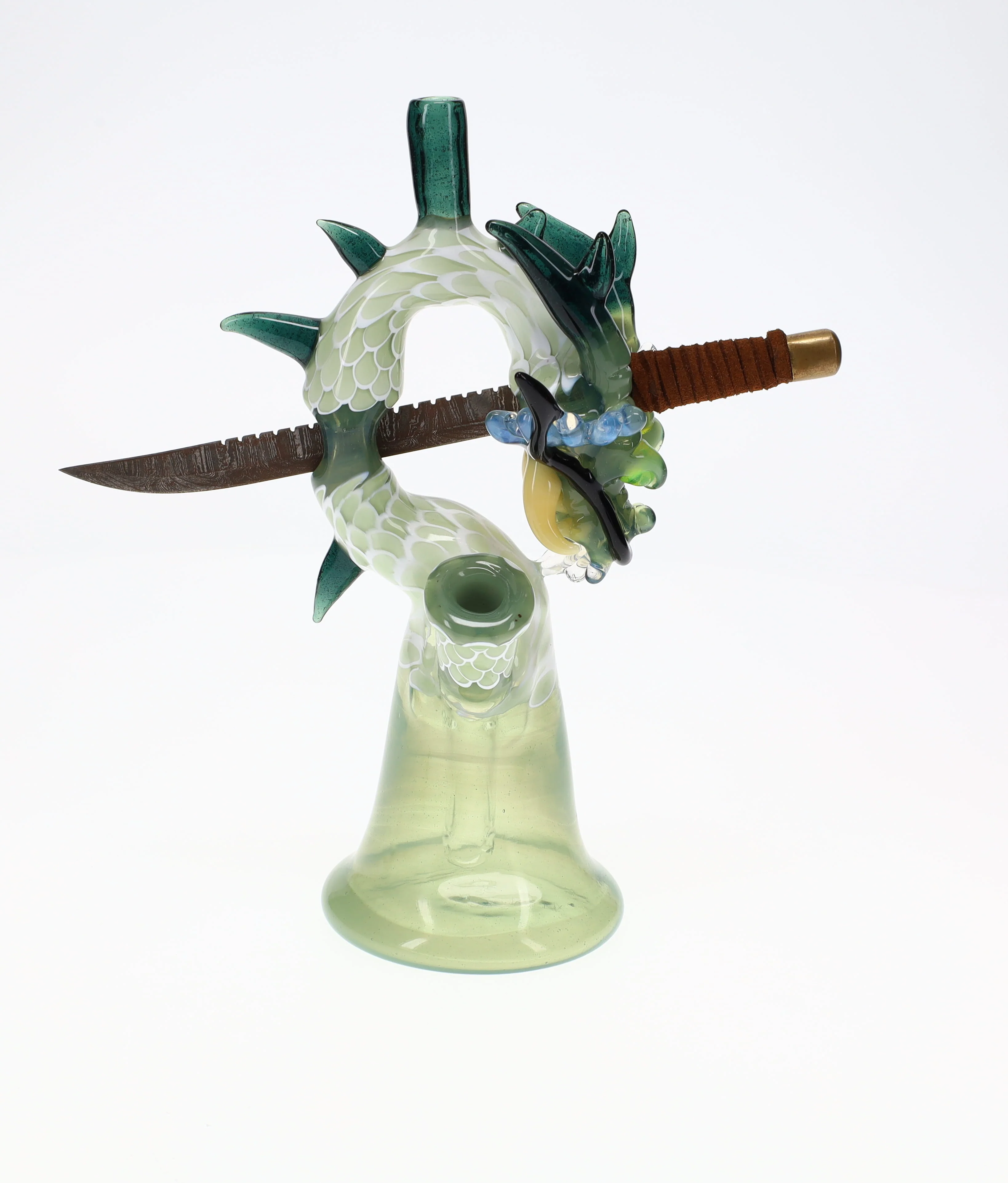 Kazy Glass X Natrix Glass CFL Dot Stacked Dragon - Image 3