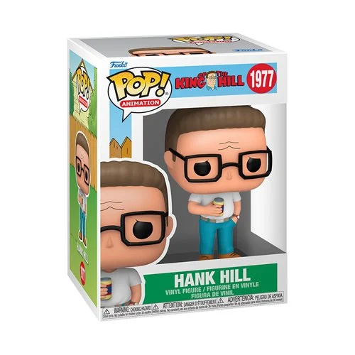 King of the Hill Hank Hill Funko Vinyl Figure #1977 - Image 2