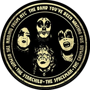 KISS Hailing from NYC Sticker