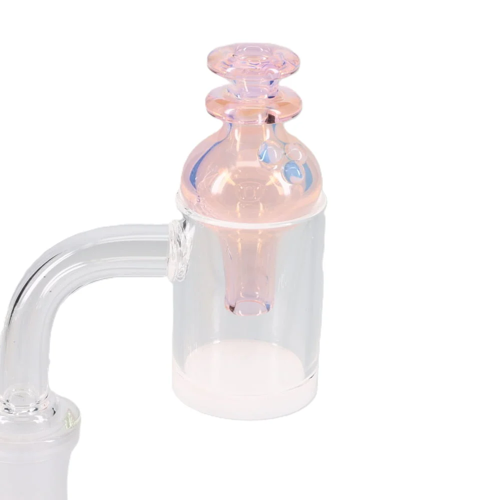 Kyle White Glass Color/Fume Bubble Carb Cap - Image 6
