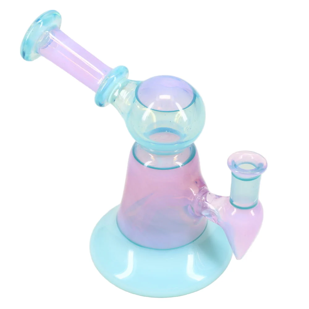 Kyle White Glass Rig - Blue & Purple - Image 2