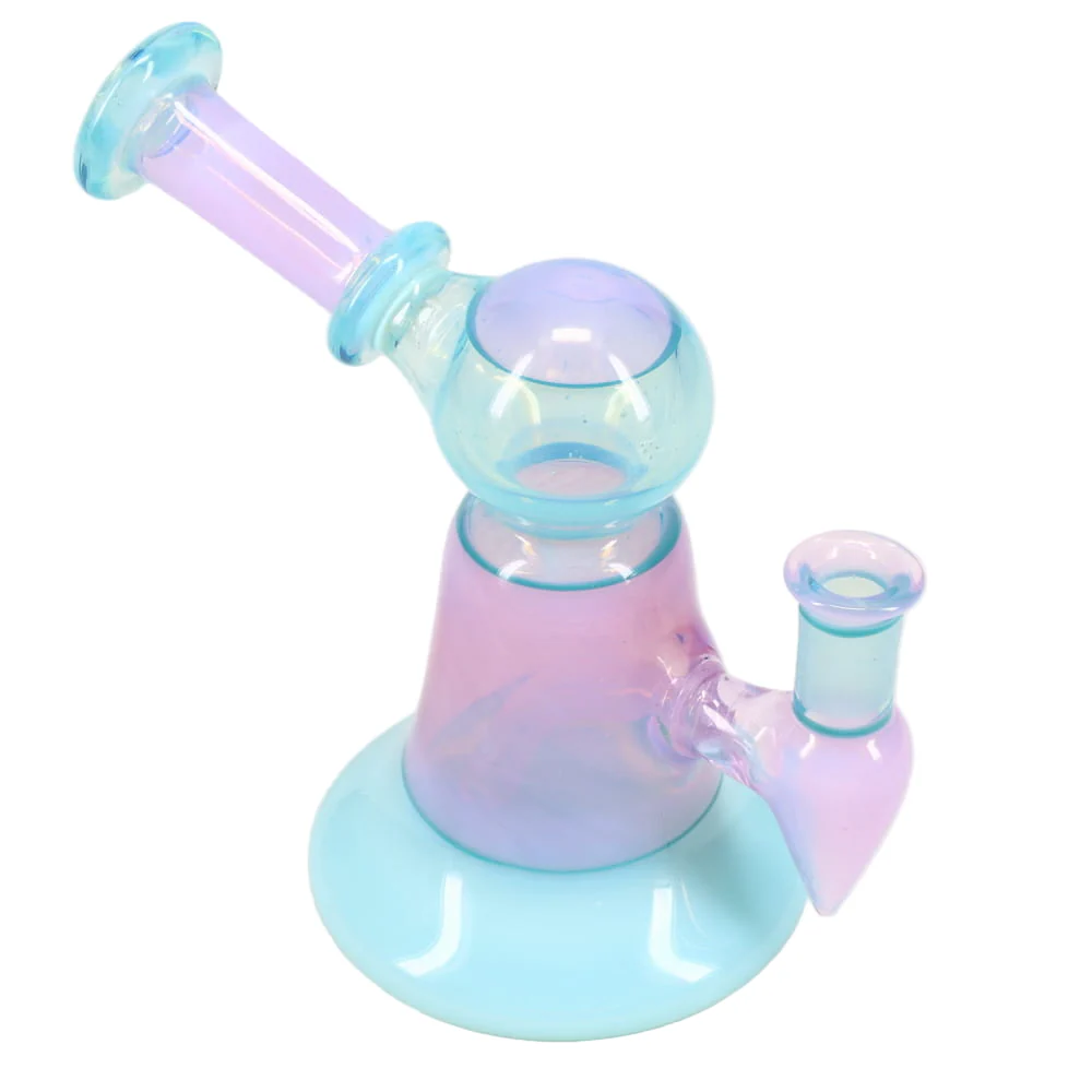 Kyle White Glass Rig - Blue & Purple - Image 3
