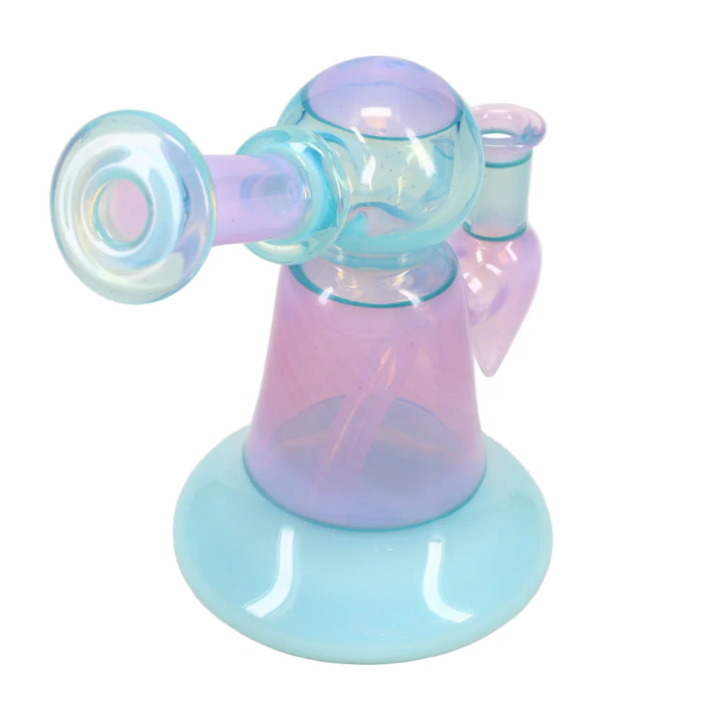Kyle White Glass Rig - Blue & Purple - Image 4