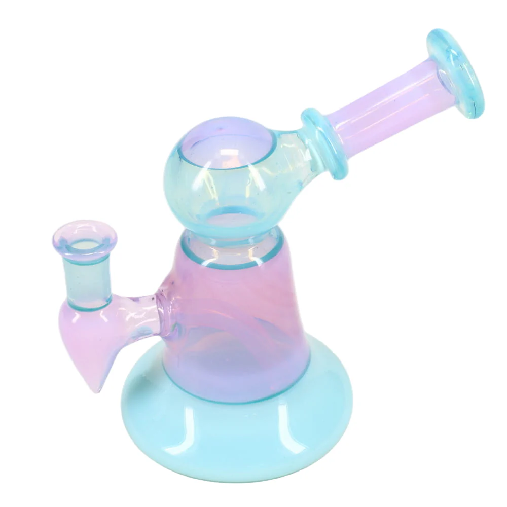 Kyle White Glass Rig - Blue & Purple - Image 5
