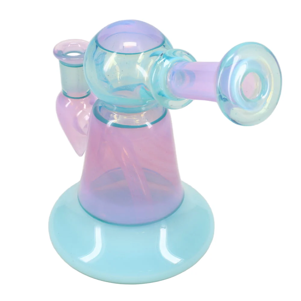 Kyle White Glass Rig - Blue & Purple - Image 6