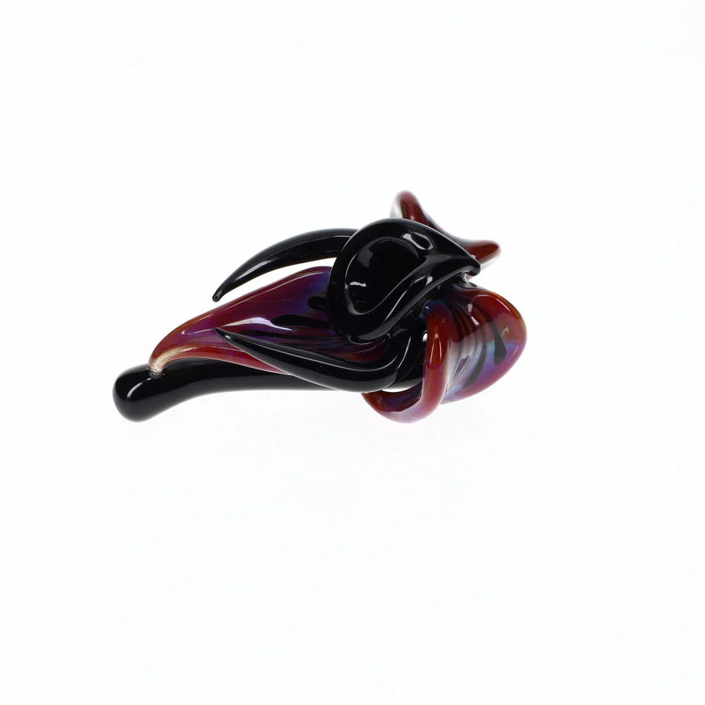 Laceface Glass Petal Sherlock in Amber Purple - Image 2
