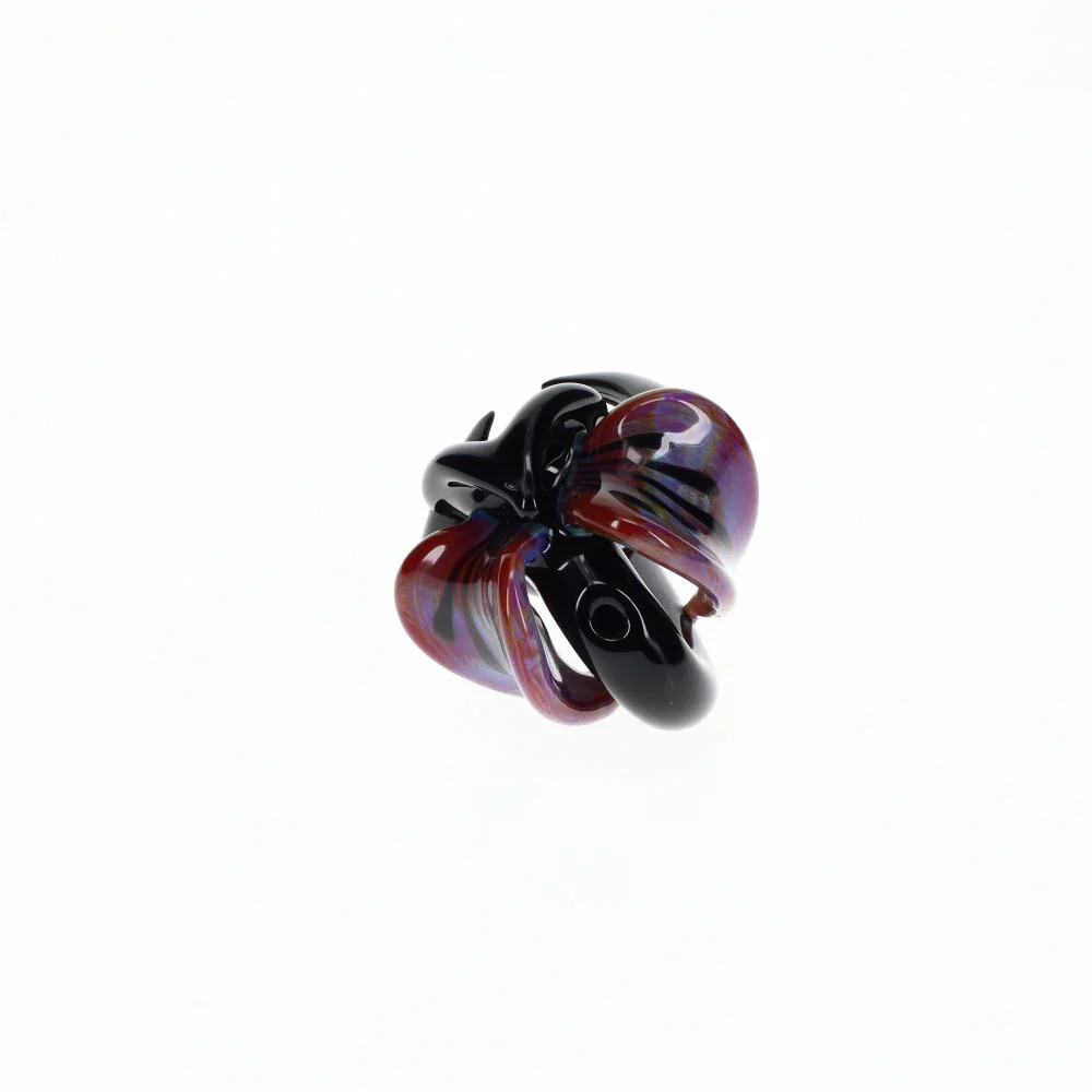 Laceface Glass Petal Sherlock in Amber Purple - Image 3