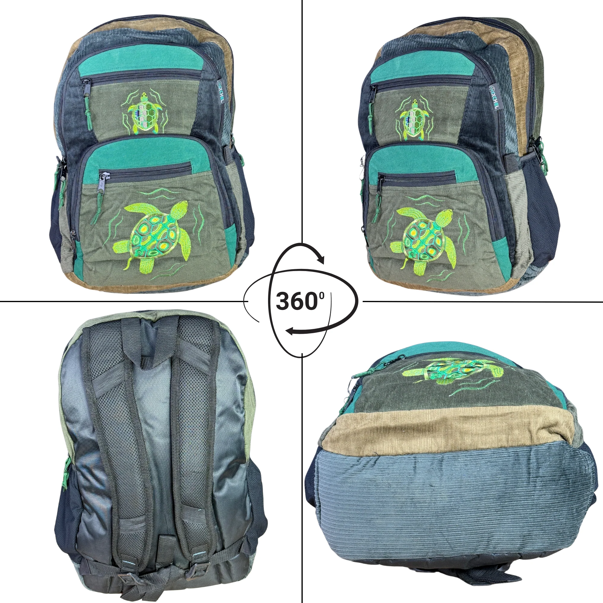 Ixchel New Terrapin Large Daypack In Corduroy - Image 4