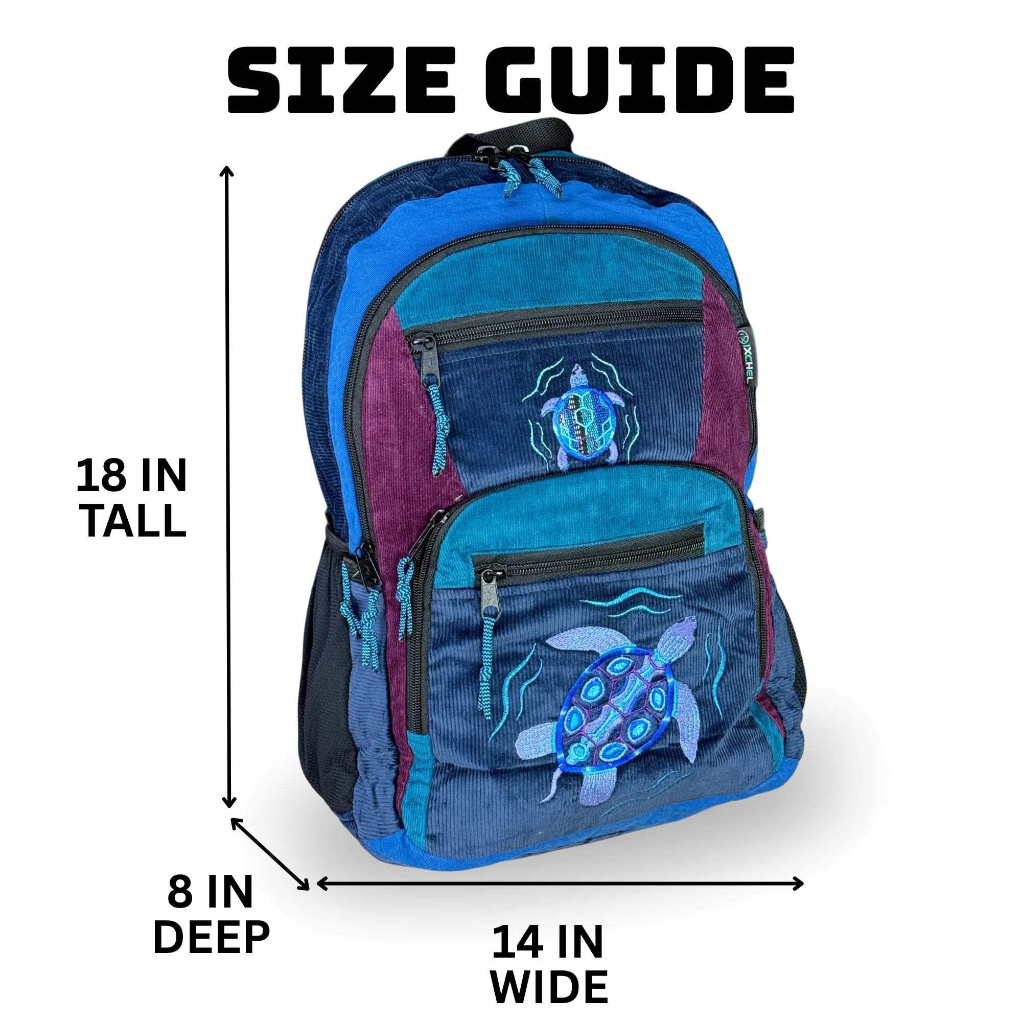 Ixchel New Terrapin Large Daypack In Corduroy - Image 5