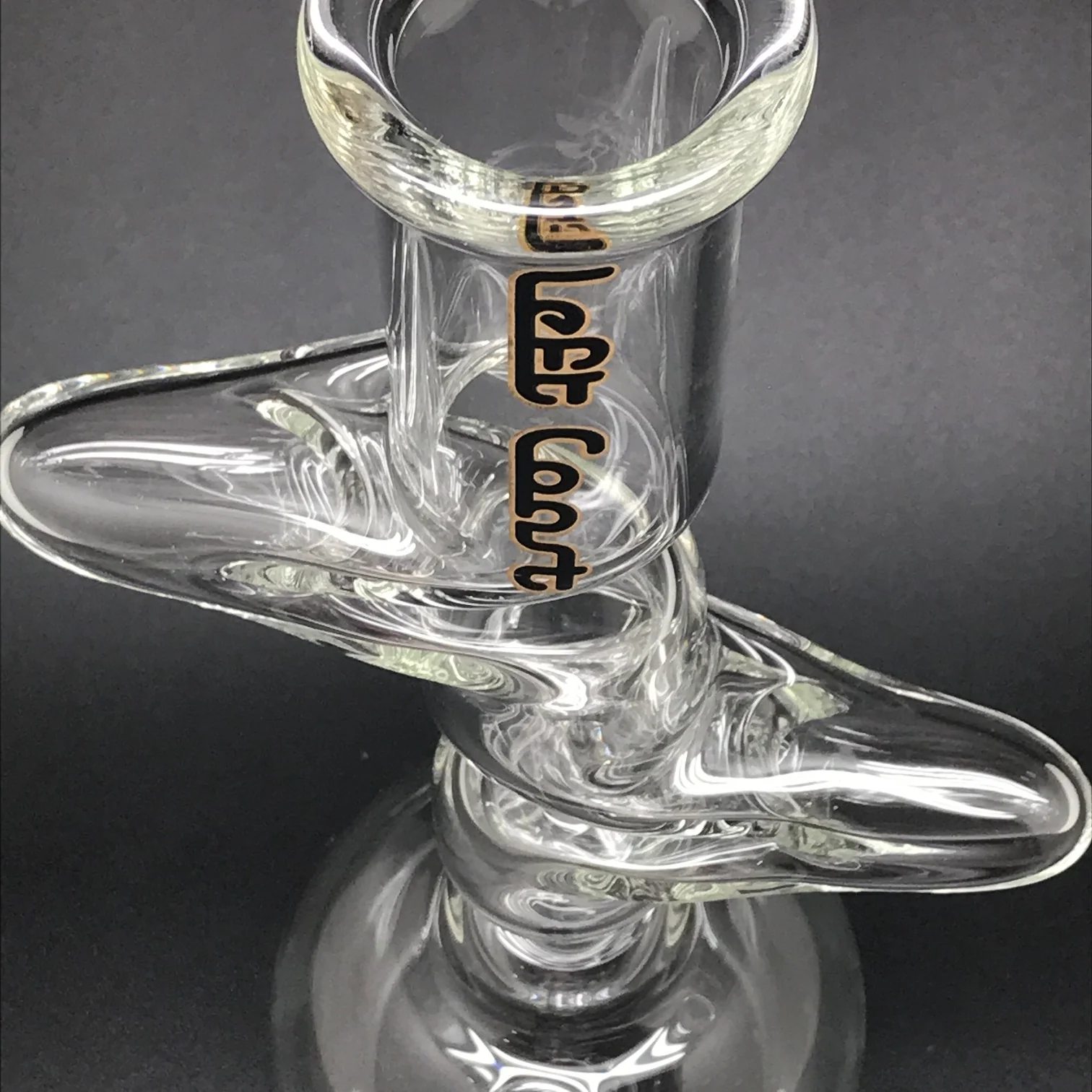 Left Coast Scientific Glass 15" Zig Zag Bubble - Image 4