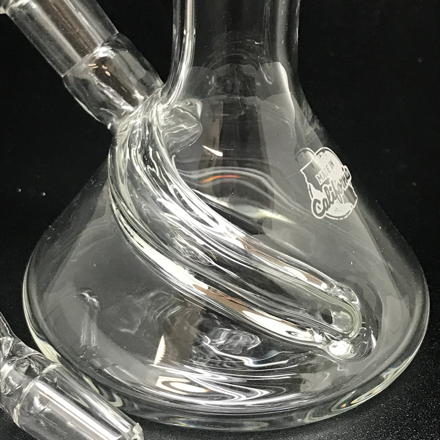 Left Coast Scientific Glass Rip Curl Beaker - Image 4