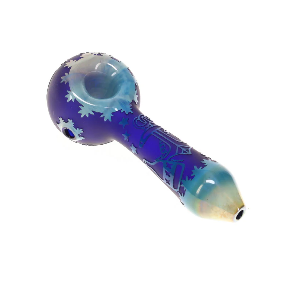Liberty503 Glass Etched Solid Color Large Spoon - Image 3