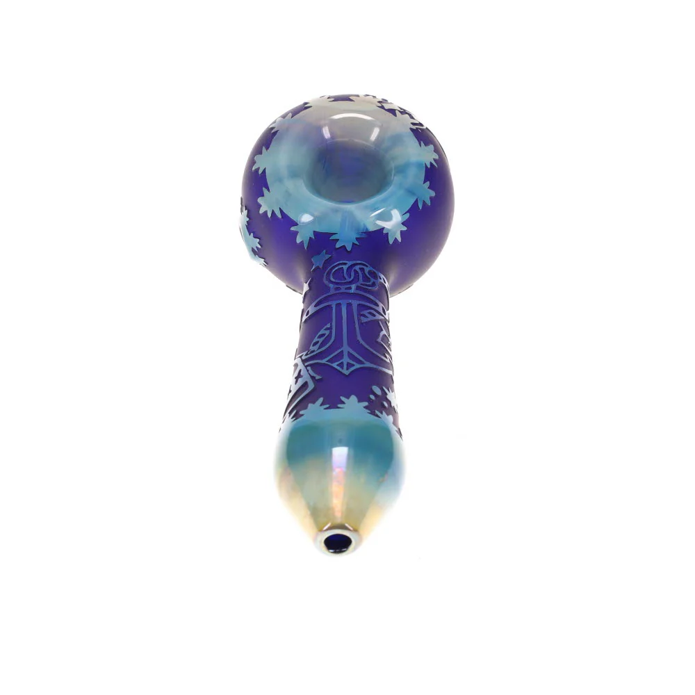 Liberty503 Glass Etched Solid Color Large Spoon - Image 4