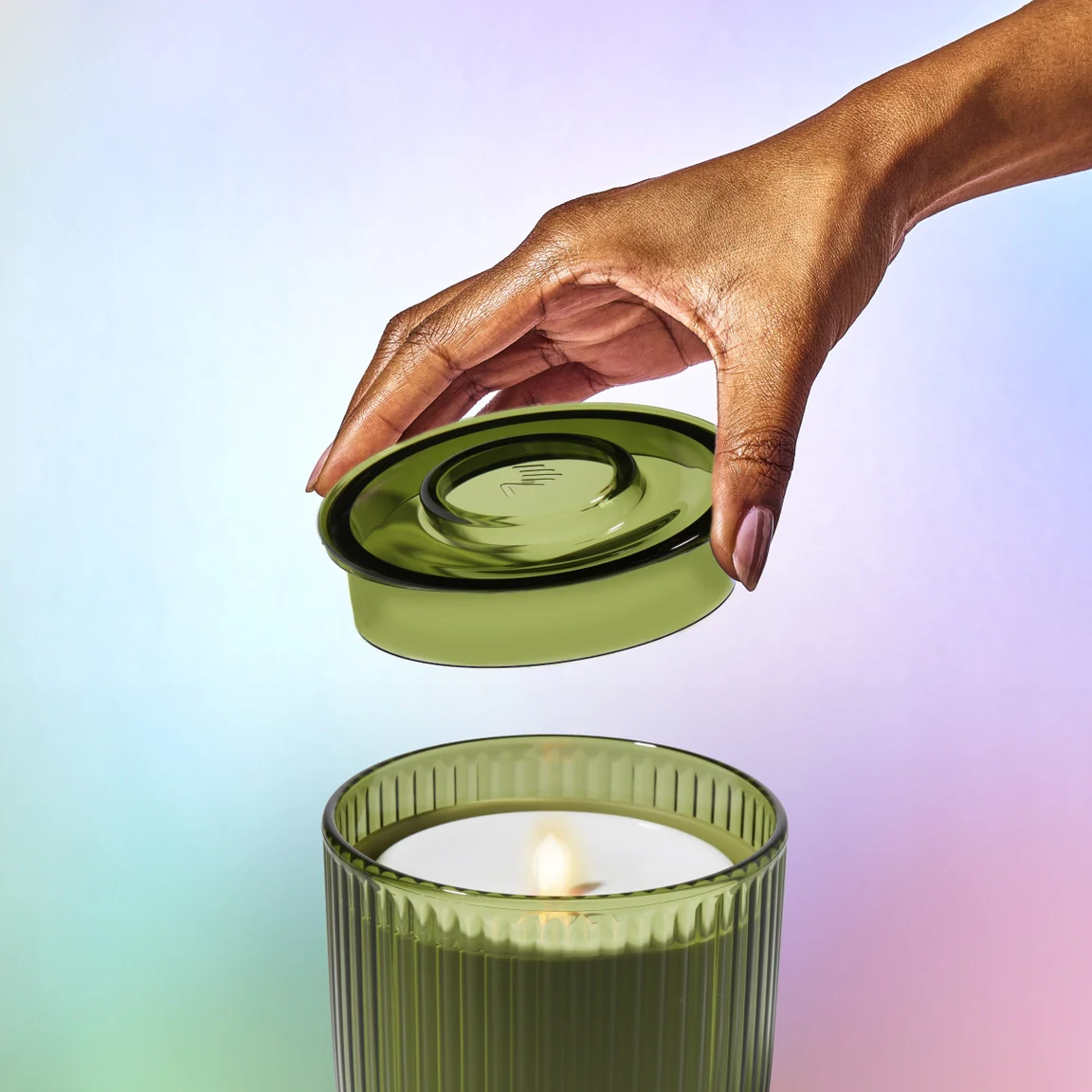 Lifelines™ ClickWick® Flameless Candle Diffuser in Olive - Image 4