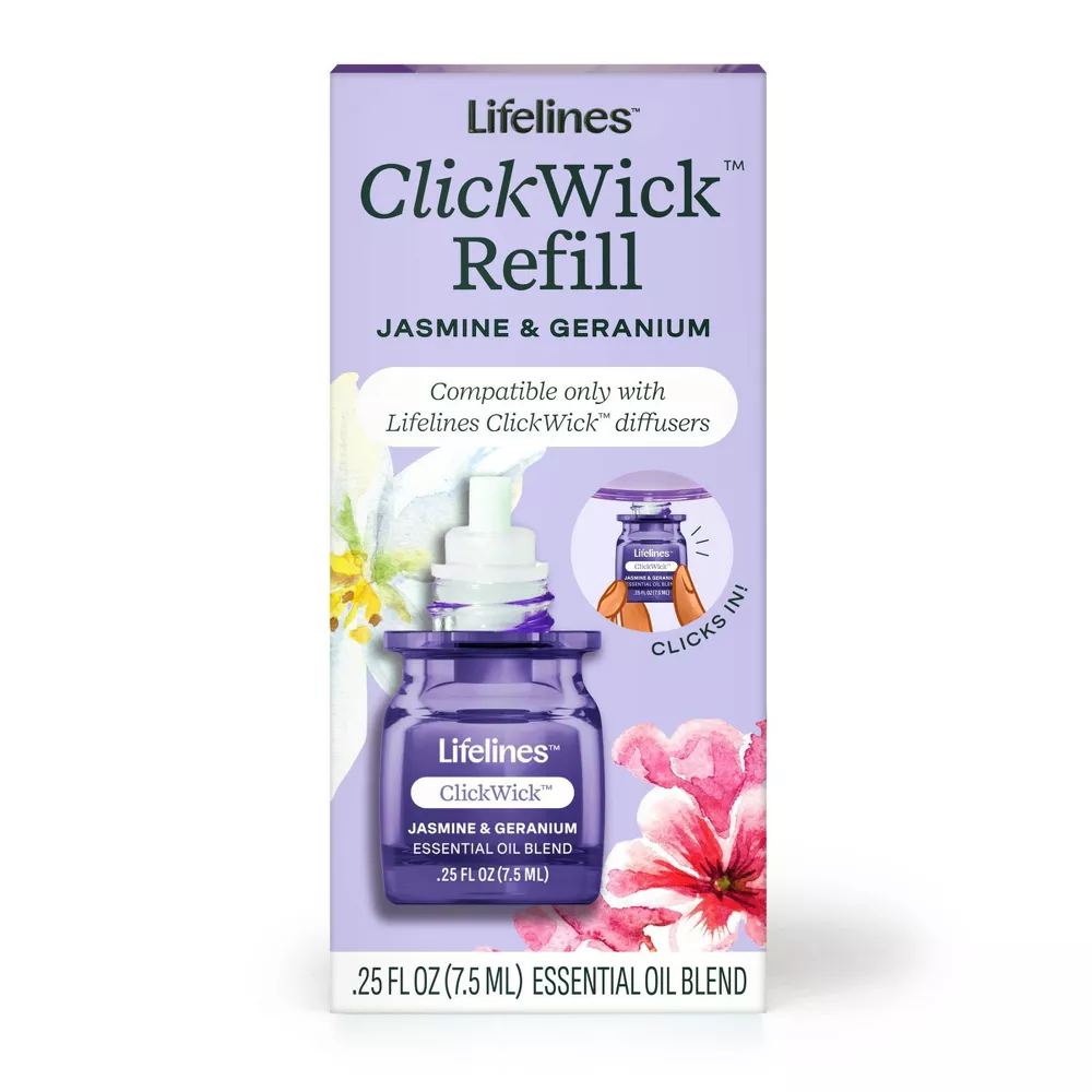 Lifelines™ ClickWick™ Refill - Jasmine & Geranium - Image 3
