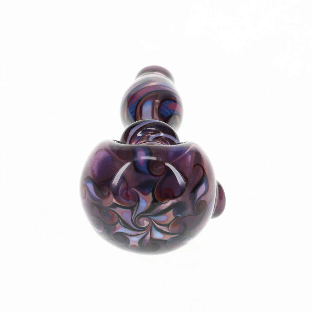 Liquid Sand Medium Purple Grey Flower Spoon - Image 2