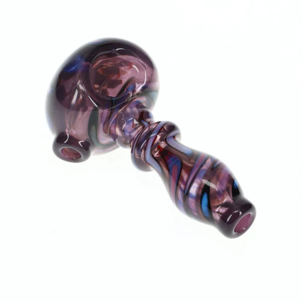 Liquid Sand Medium Purple Grey Flower Spoon - Image 3