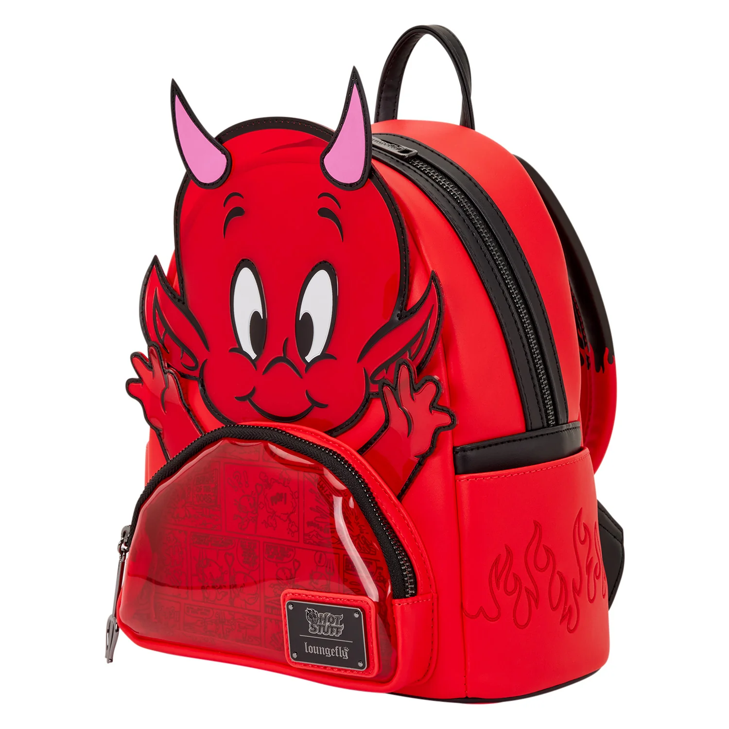 Loungefly Casper the Friendly Ghost Hot Stuff Cosplay Mini Backpack - Image 2