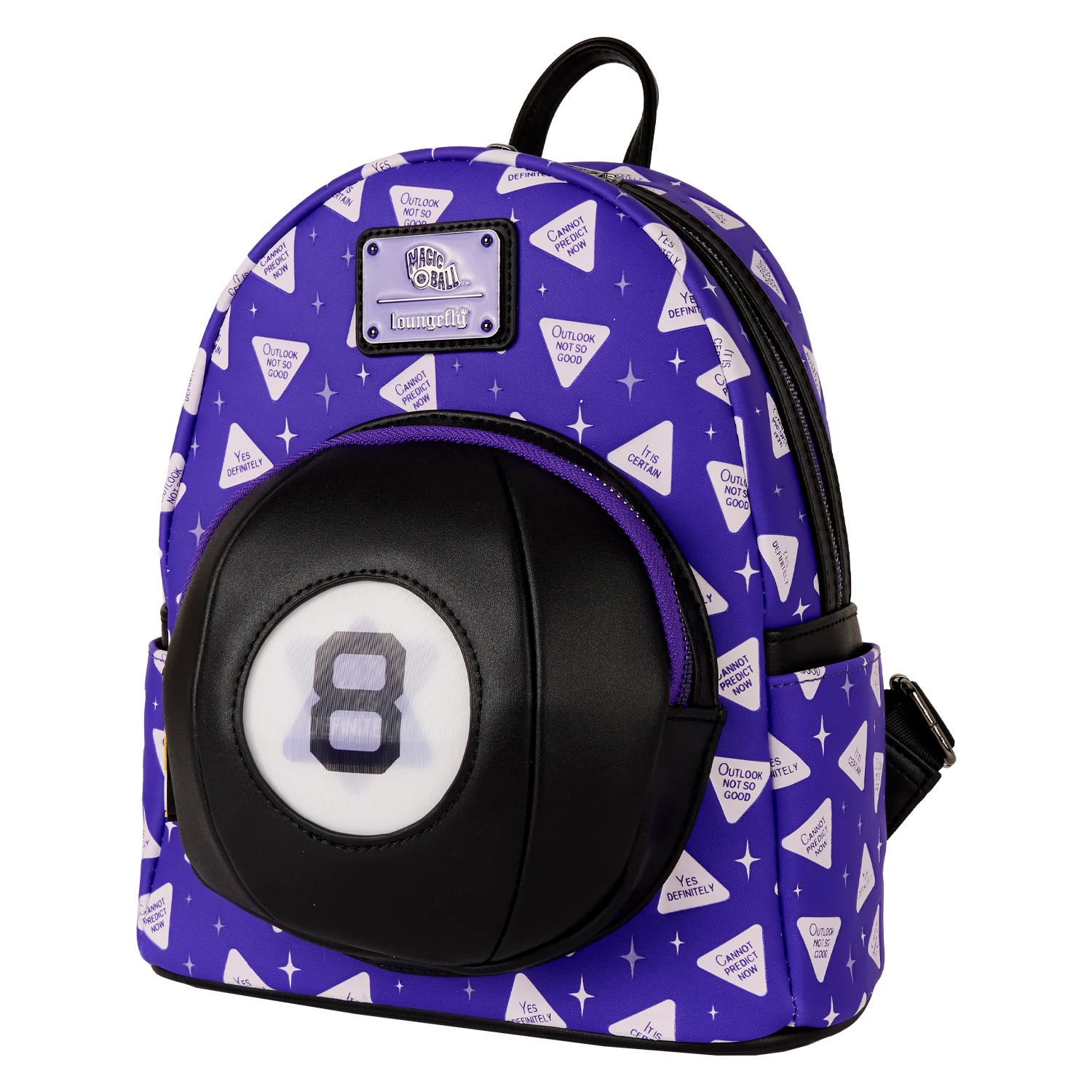 Loungefly Mattel Magic 8 Ball Lenticular Mini Backpack - Image 2