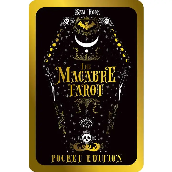 Macabre Tarot Pocket Tin Edition By Sam Rook